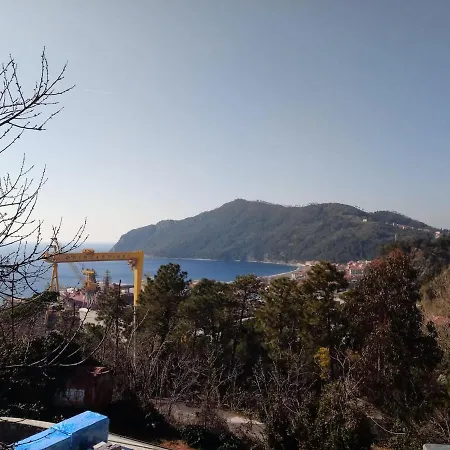 Appartamento Taggiasca A Riva Trigoso Sestri Levante Exterior photo